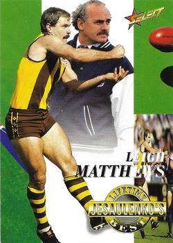 1995 Select AFL #441 Leigh Matthews Front
